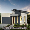 Casa modelo de diseño de techo