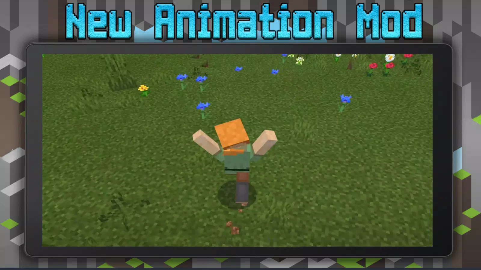 NEW PLAYER ANIMATION MOD Minecraft Mod