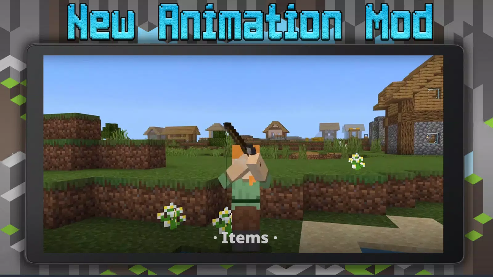 Download New Player Animation Mod[MCPE] android on PC