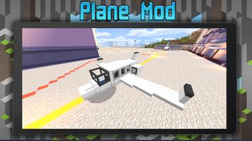 Plane Mod for Minecraft PE الملصق
