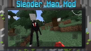 Mod Slender Man Minecraft Plakat