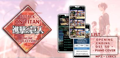 Attack on Titan - Musics, Lyrics, OST, Covers Cartaz