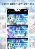 Hatsune Miku Vocaloid Lyrics Song imagem de tela 1