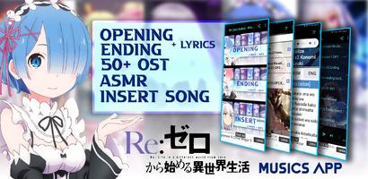 Starting ReZero in Another World - Songs OST Cartaz