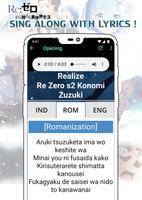Starting ReZero in Another World - Songs OST imagem de tela 2