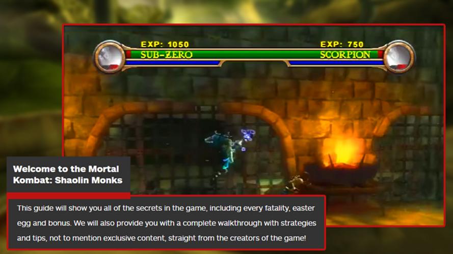 Mortal Kombat Shaolin Monks For Android Apk Download
