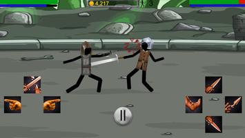 Stickman Sword Duel 截图 1