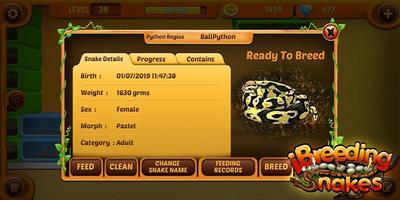 iBreeding Snakes 스크린샷 1