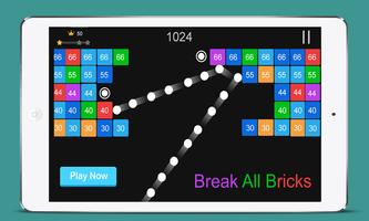 The Ball Bricks Breaker Quest: Ball & Brick Puzzle syot layar 2