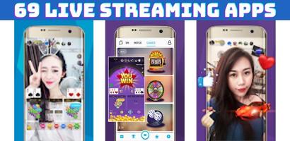 69 Live Streaming App Guide captura de pantalla 1