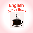 Anglais pendant la pause café icône