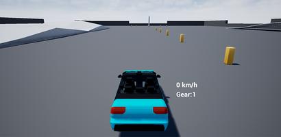 Car Game Demo Unreal Engine 5 Affiche