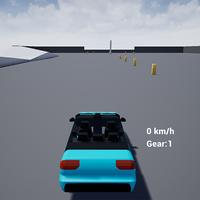 Car Game Demo Unreal Engine 5 capture d'écran 2