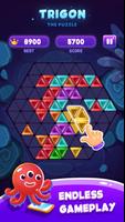 Trigon Jewel: Triangle Block Puzzle Game capture d'écran 3