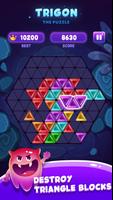 Trigon Jewel: Triangle Block Puzzle Game poster