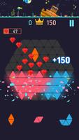 Trigon Jewel: Triangle Block Puzzle Game 截图 1
