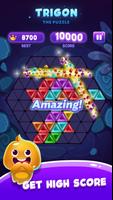 Trigon Jewel: Triangle Block Puzzle Game capture d'écran 2