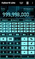 CyberX Scientific Calculator - SciFi Green capture d'écran 1