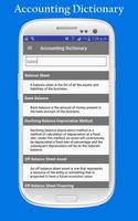 Accounting Dictionary capture d'écran 1