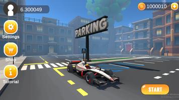 Street Traffic Racer Cartoon poster