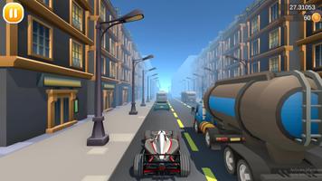 Street Traffic Racer Cartoon screenshot 1