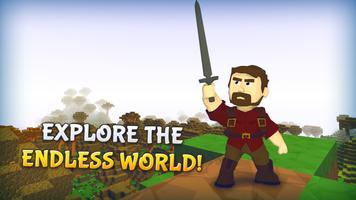 Crafting Block World: Pocket E الملصق