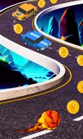 Road Rolling Ball captura de pantalla 1
