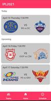 IPL 2021 Schedule and Team Player data imagem de tela 1