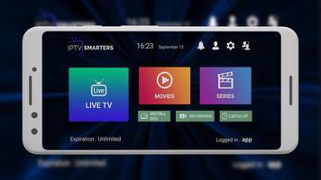 برنامه‌نما IPTV Smarters Pro Tricks عکس از صفحه