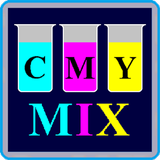 CMYK Mix Color scheme designer আইকন