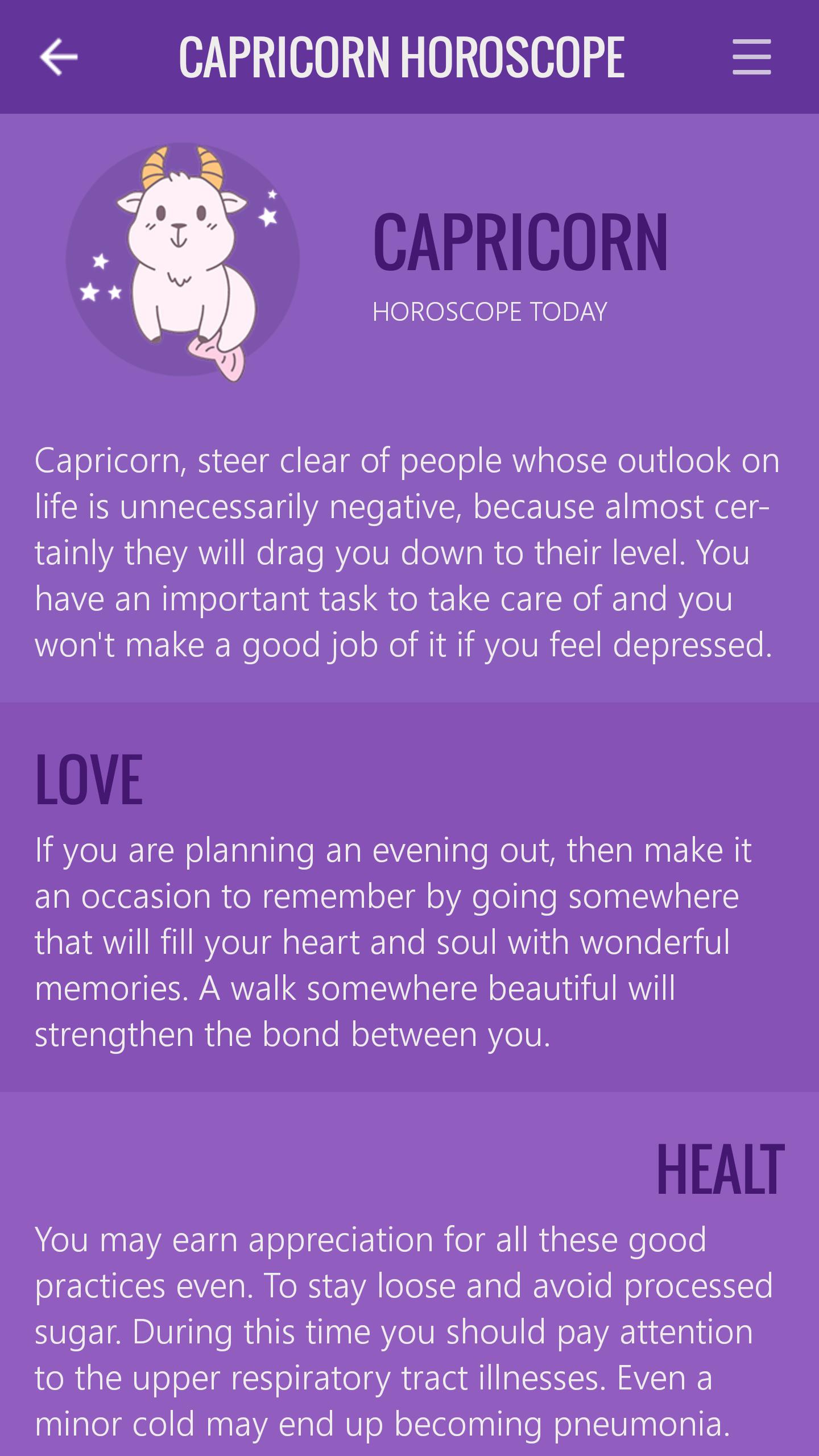 Capricorn Horoscope For Android Apk Download
