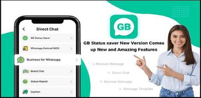 برنامه‌نما GB Messenger عکس از صفحه