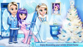 Ice Princess Castle Decoration 截图 1