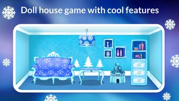 Ice Princess Doll House Games Affiche