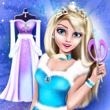 Ice Princess Dress Designer أيقونة