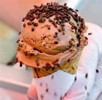 Creaciones de helados Poster