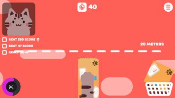 Kitty Play Cute Cat Adventures تصوير الشاشة 1