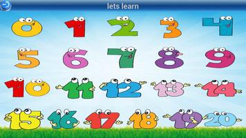Learning Number Affiche