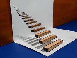 The art of 3D drawing Plakat