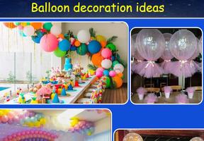 Idées de décoration de ballon Affiche