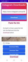 Igram Downloader for Instagram स्क्रीनशॉट 1