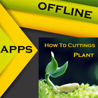 How to cuttings plants icon