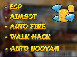 Cheat HEADSHOT Aimbot! Free-Fire تصوير الشاشة 2