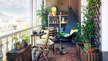 پوستر Desain Balkon Rumah
