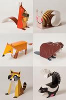 DIY Paper Toys Affiche