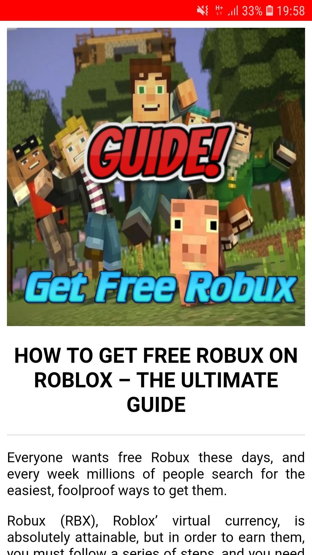 get free robux for everyone 2019