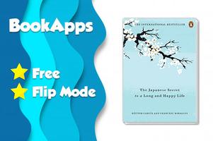 BookApps: Ikigai Secret to a Long and Happy Life Cartaz