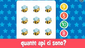 Poster Giochi Impara Numeri Bambini