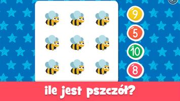Gry nauka liczb dla dzieci 123 plakat