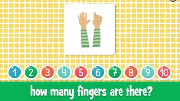 Learning Numbers Kids Games تصوير الشاشة 1
